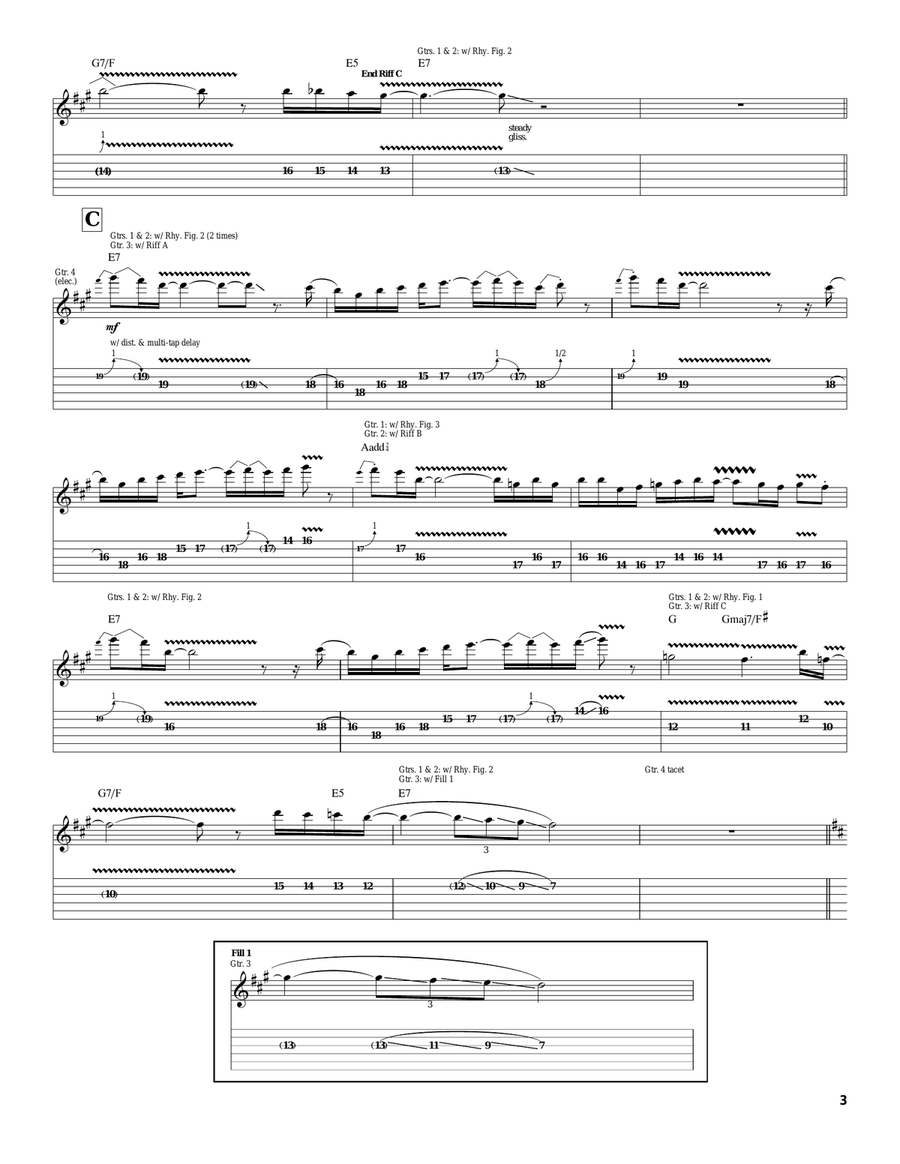 Grab A Chicken (Put It Back) Acoustic Guitar scores gallery preview page 3