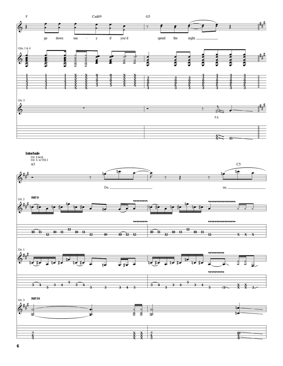 Pills, Demons & Etc. Pills, Demons & Etc. Acoustic Guitar scores gallery preview page 6