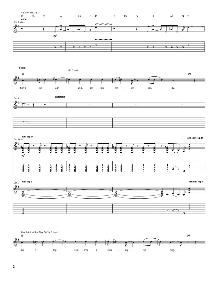 Let It Roll Let It Roll Acoustic Guitar scores gallery preview page 2