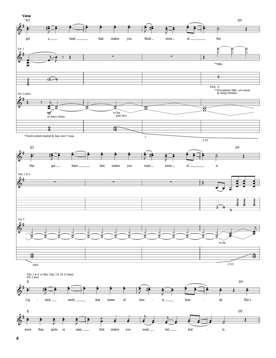Let It Roll Let It Roll Acoustic Guitar scores gallery preview page 4