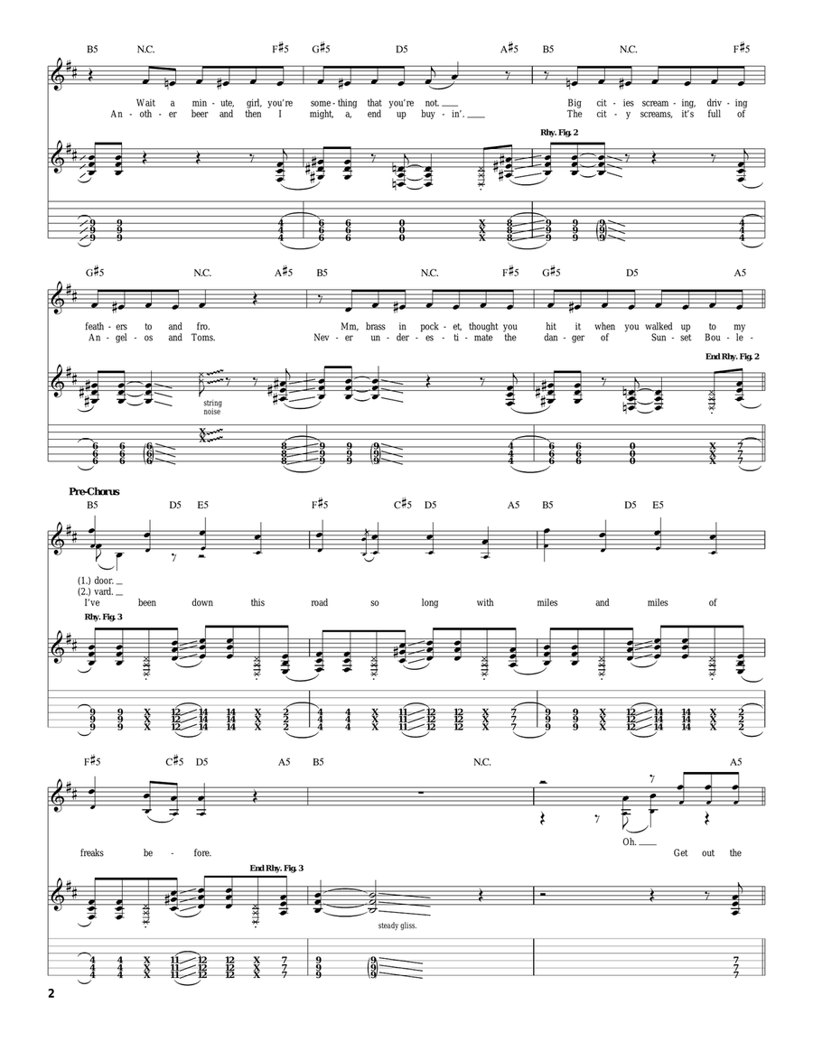 Get Out The Door Get Out The Door Acoustic Guitar scores gallery preview page 2