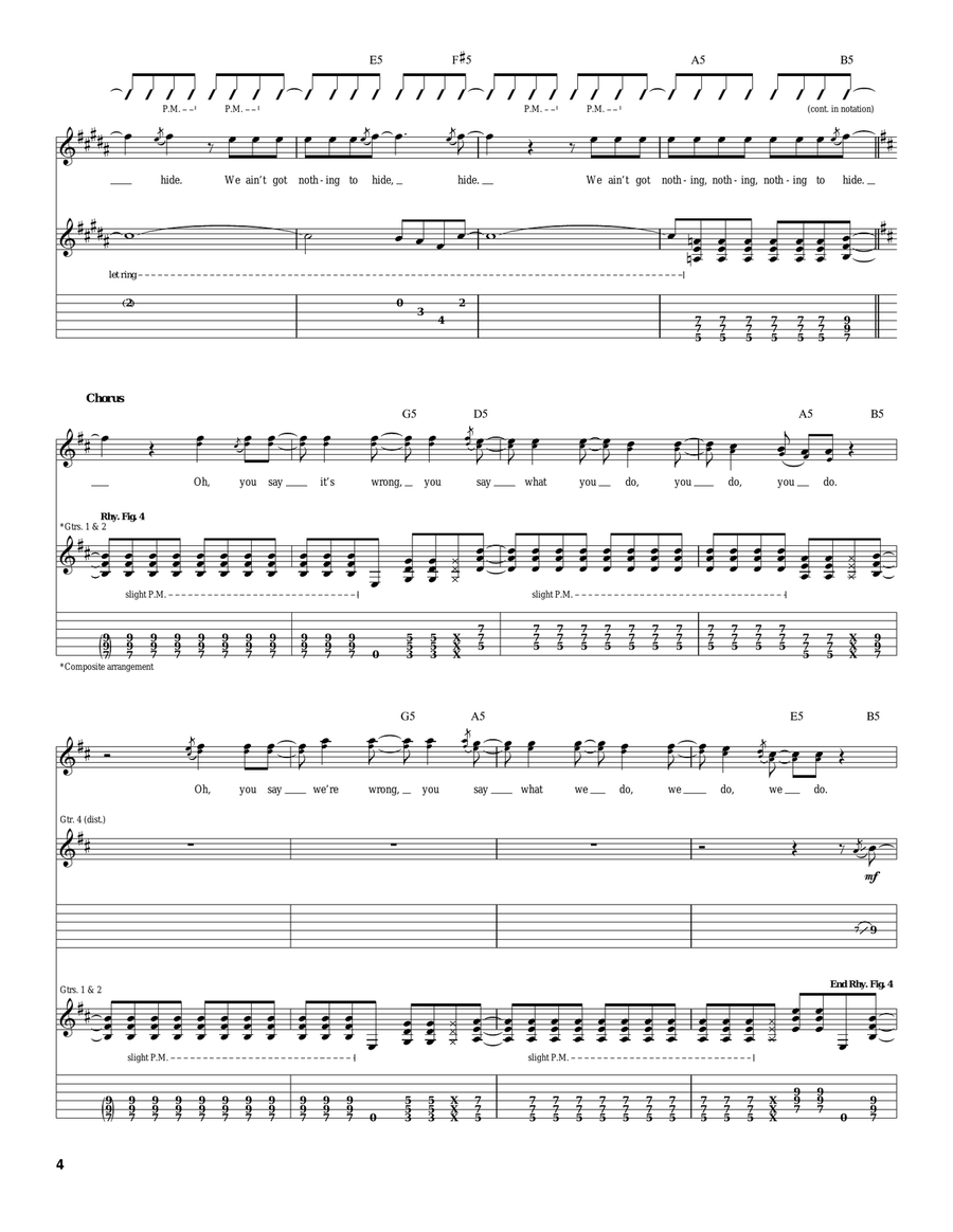 Just Sixteen Just Sixteen Acoustic Guitar scores gallery preview page 4