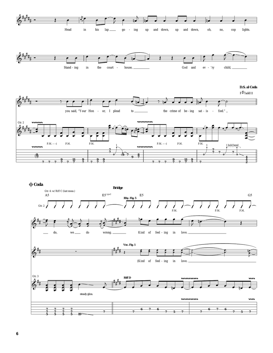 Just Sixteen Just Sixteen Acoustic Guitar scores gallery preview page 6