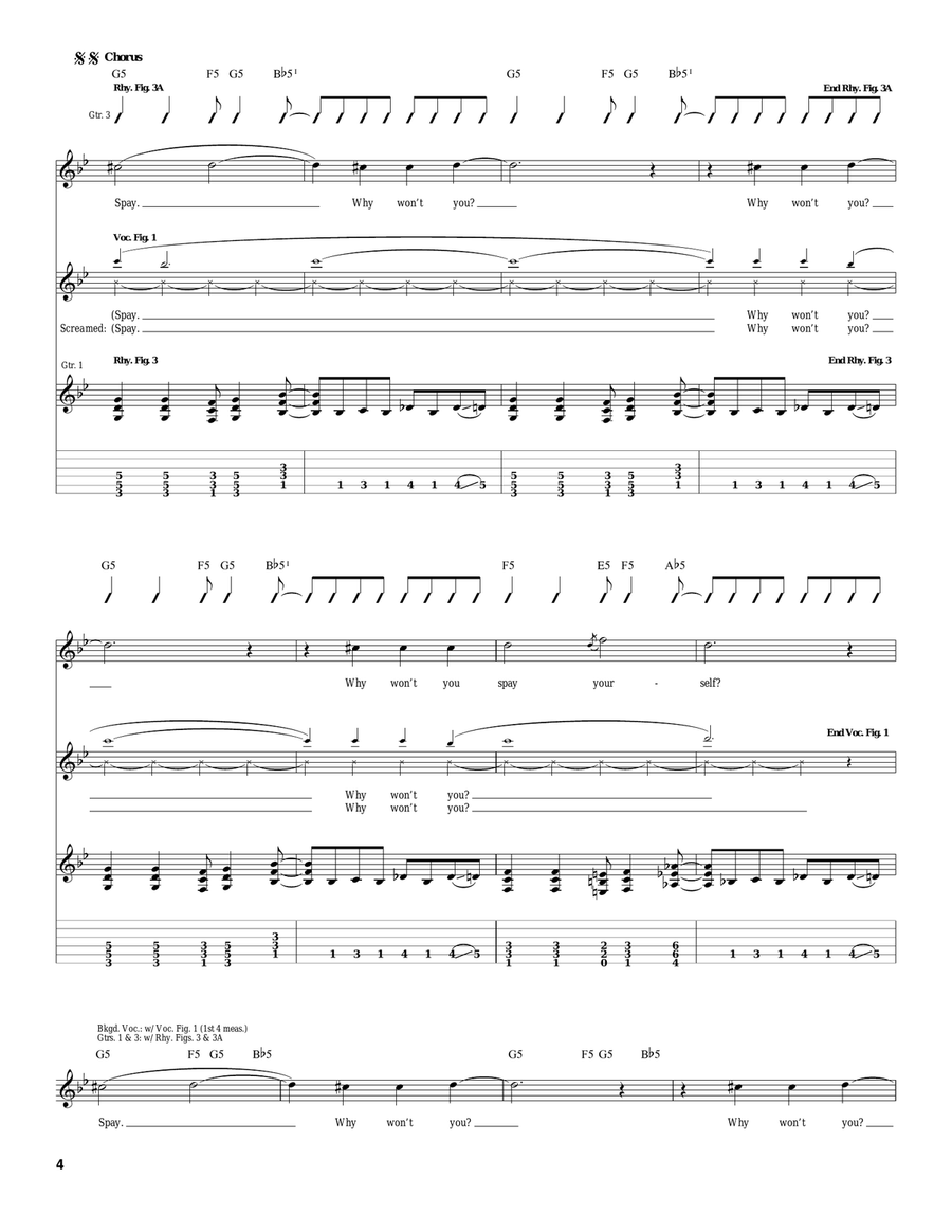 Spay Spay Acoustic Guitar scores gallery preview page 4