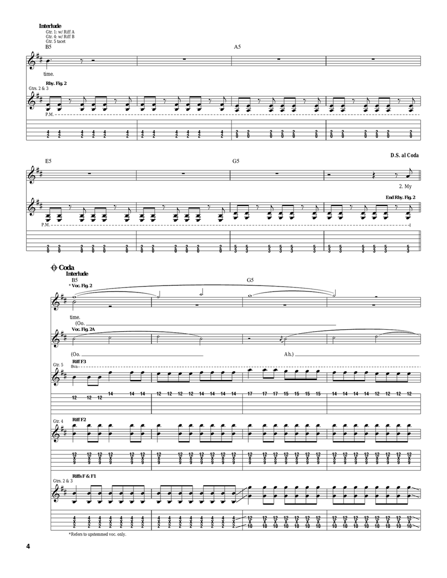 Count Your Last Blessings Acoustic Guitar scores gallery preview page 4