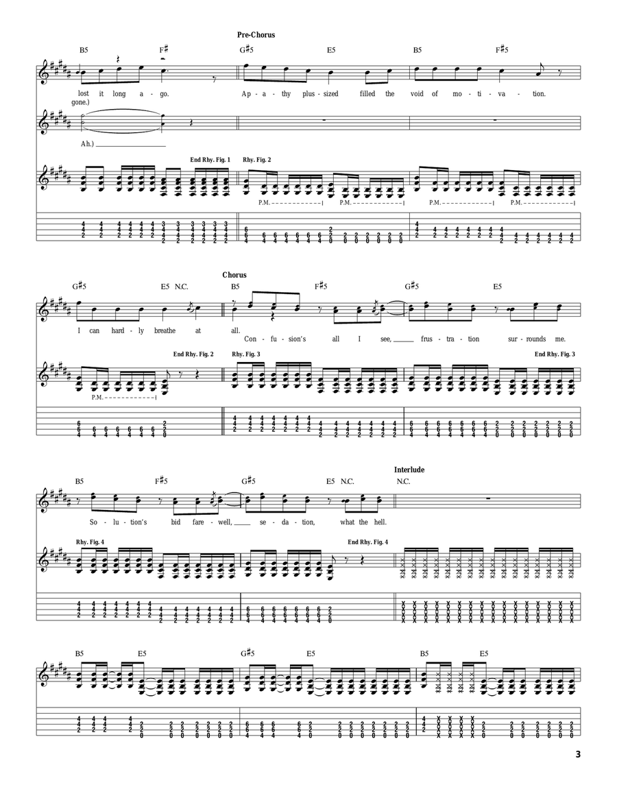 Confusion And Frustration In Modern Times Acoustic Guitar scores gallery preview page 3