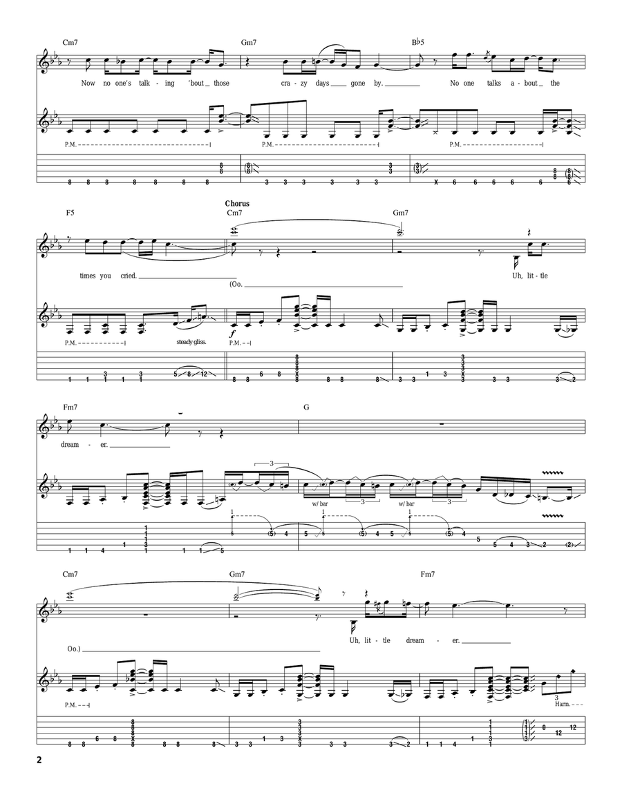 Little Dreamer Little Dreamer Acoustic Guitar scores gallery preview page 2