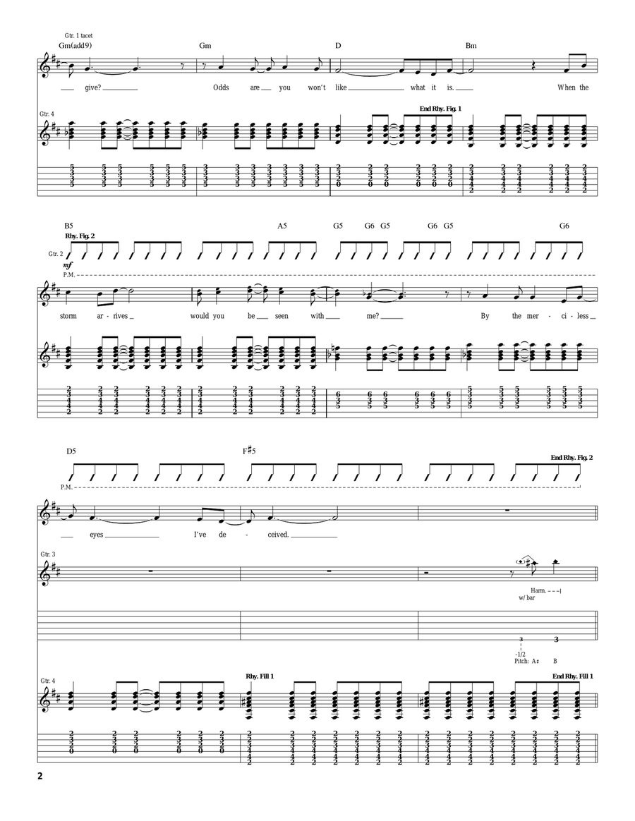 You Know My Name You Know My Name Acoustic Guitar scores gallery preview page 2
