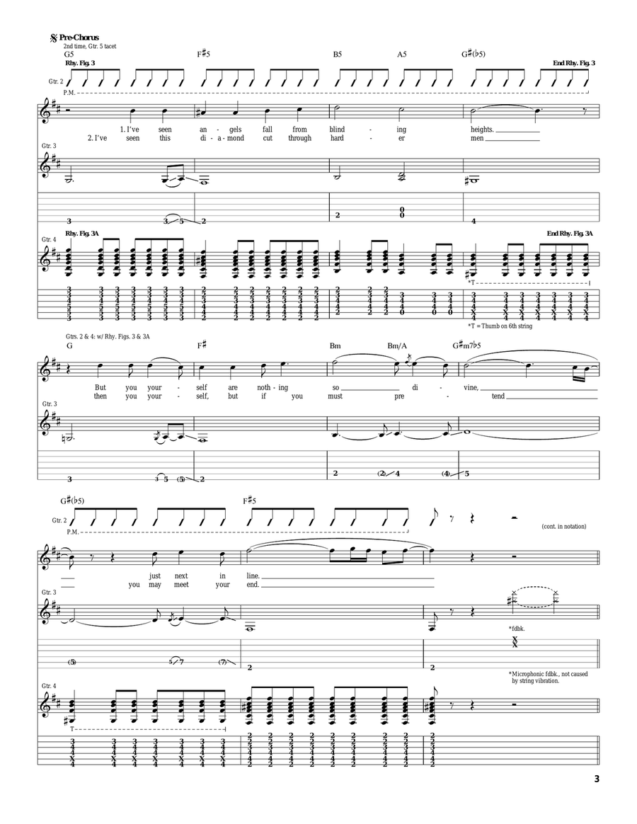 You Know My Name You Know My Name Acoustic Guitar scores gallery preview page 3