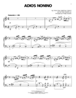 Adios nonino (arr. Phillip Keveren)
