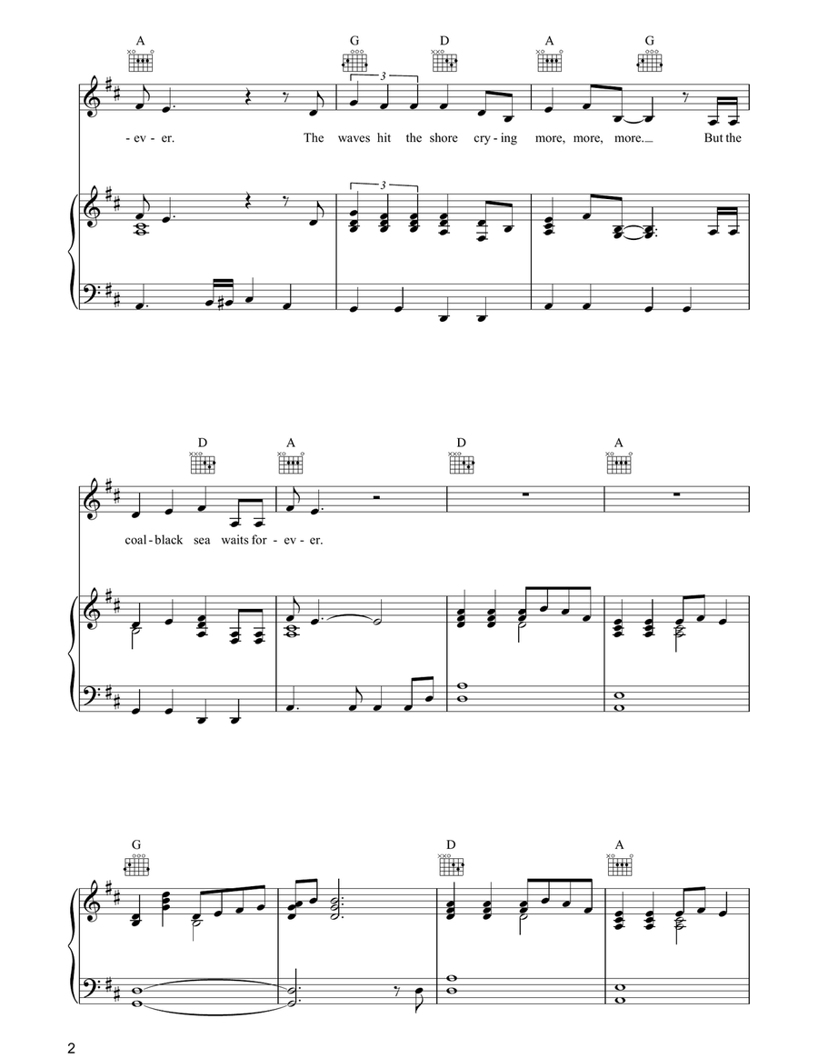 Cremation Cremation Guitar scores gallery preview page 2