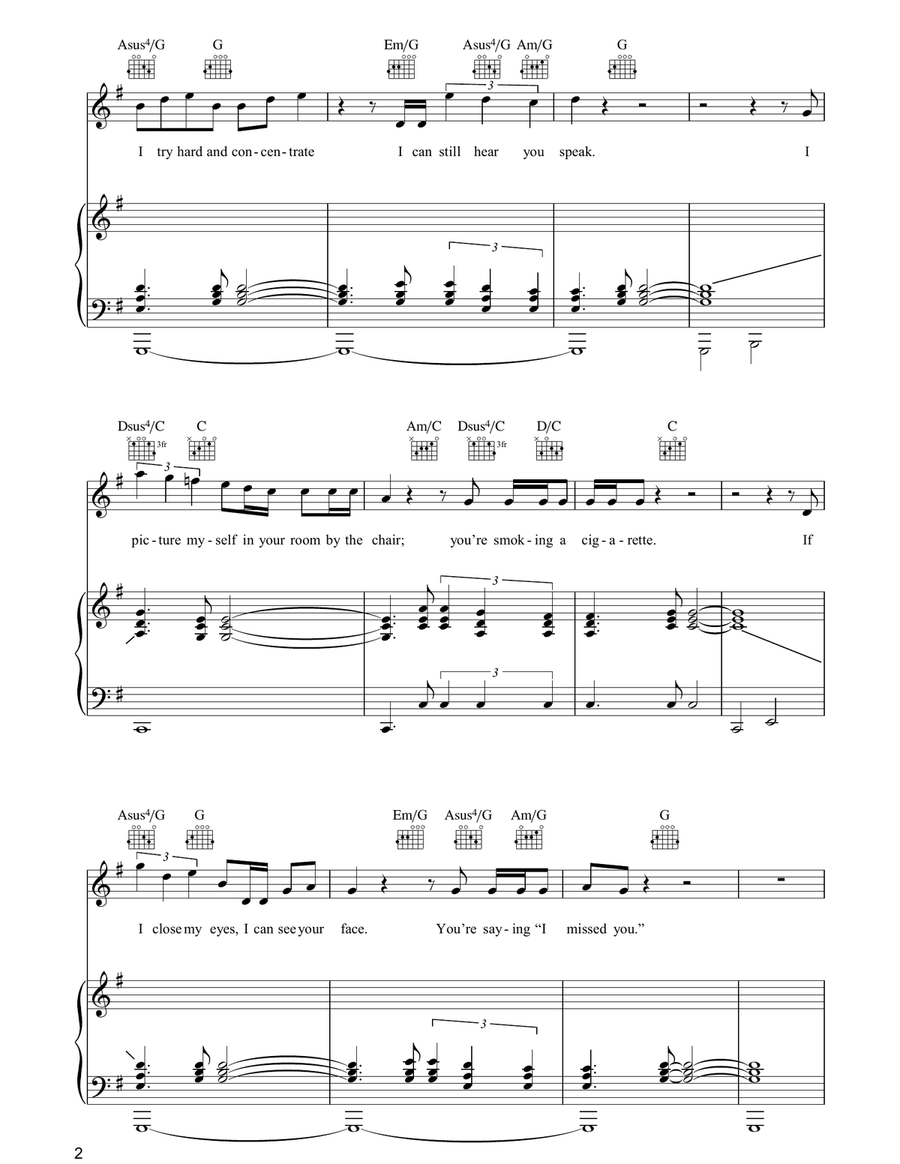 Dreamin' Dreamin' Guitar scores gallery preview page 2