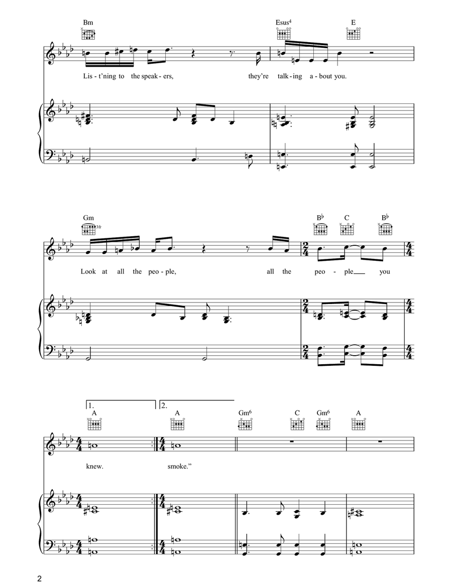 Goodby Mass Goodby Mass Guitar scores gallery preview page 2
