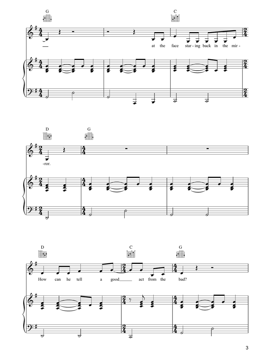 Endless Cycle Endless Cycle Guitar scores gallery preview page 3