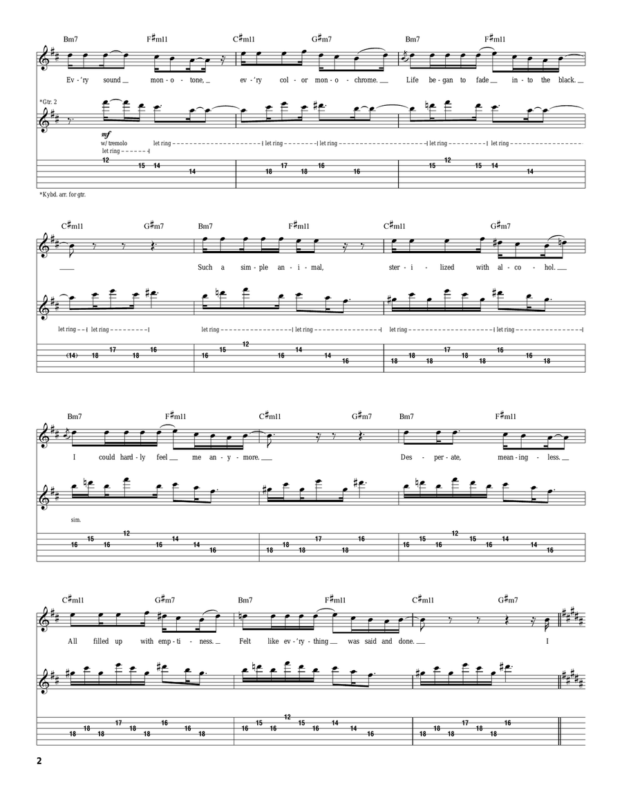 Come Alive Come Alive Acoustic Guitar scores gallery preview page 2