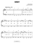 Windy (arr. Phillip Keveren)