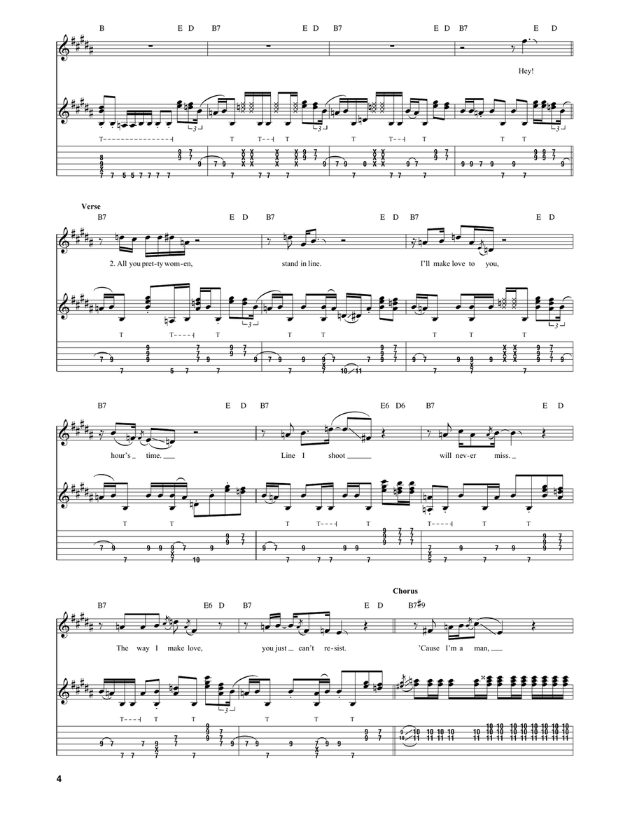 Mannish Boy Mannish Boy Acoustic Guitar scores gallery preview page 4