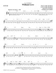 Without Love - Guitar