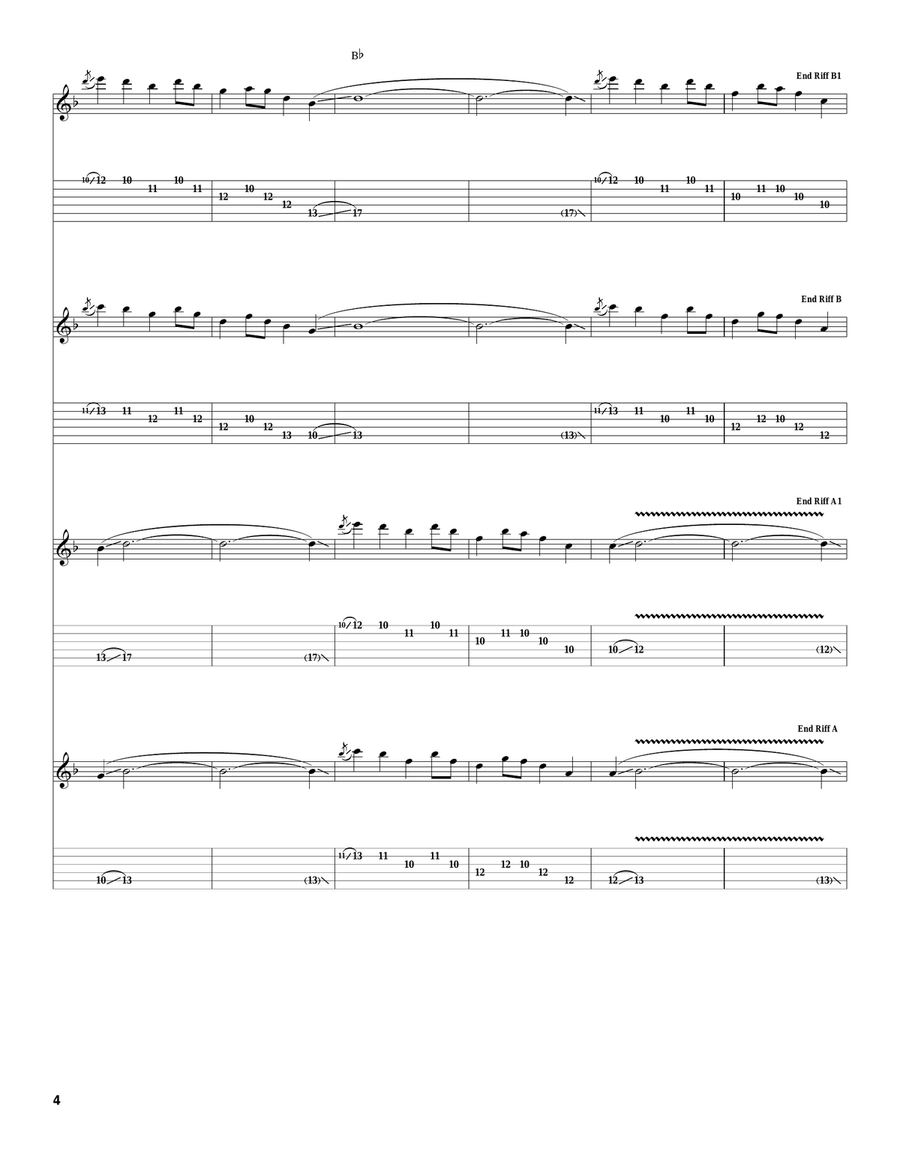 Lost Lost Acoustic Guitar scores gallery preview page 4