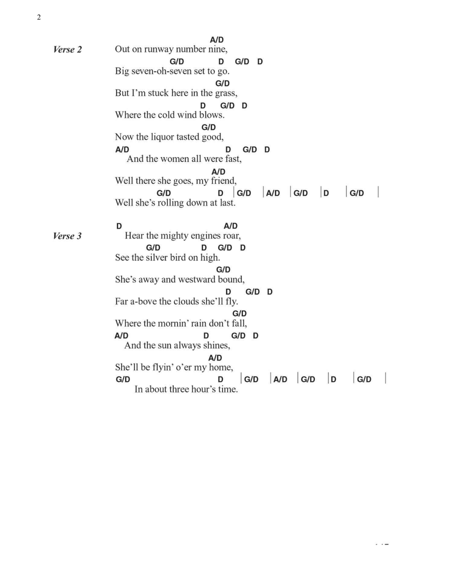 Early Mornin' Rain Acoustic Guitar scores gallery preview page 2
