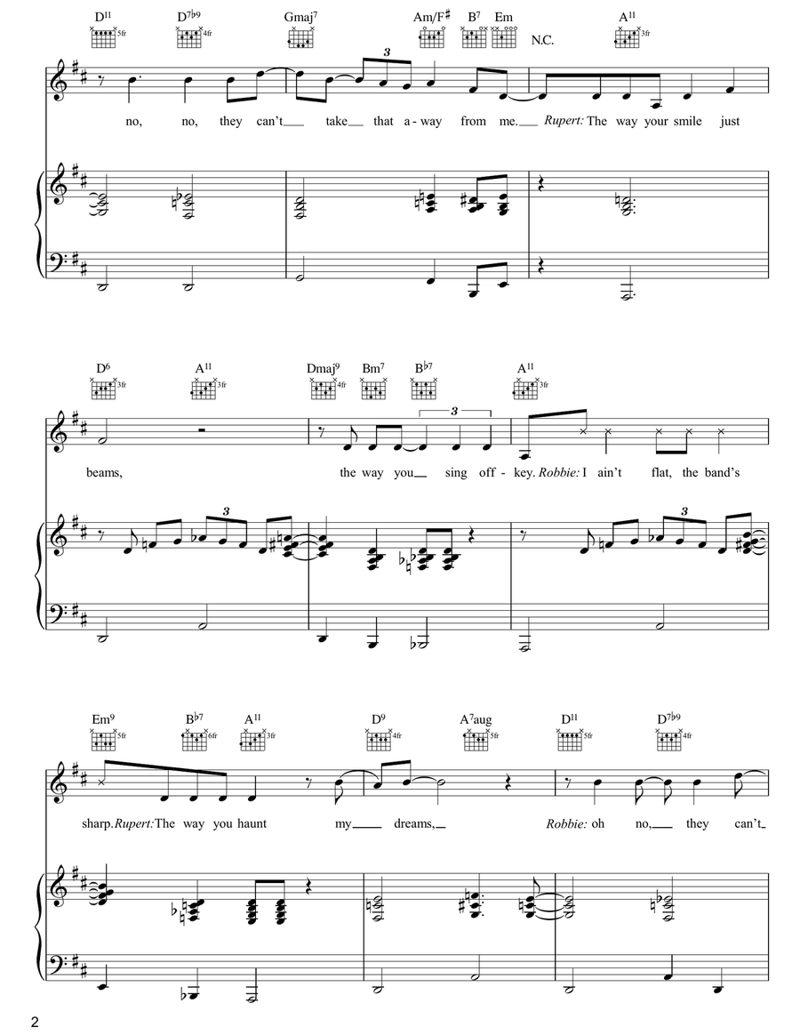 They Can't Take That Away From Me Acoustic Guitar scores gallery preview page 2
