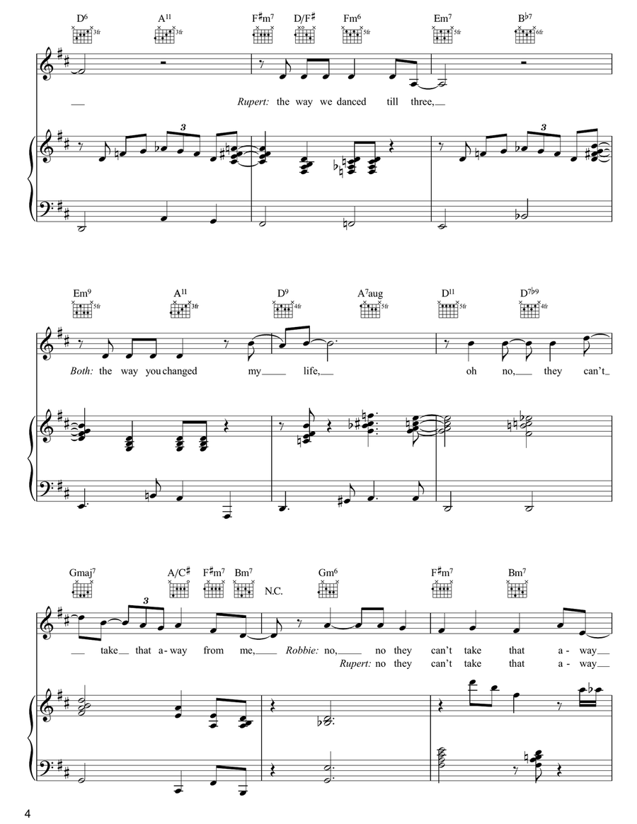 They Can't Take That Away From Me Acoustic Guitar scores gallery preview page 4