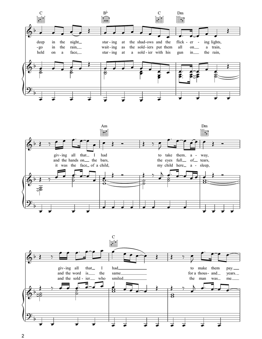 The Last Time I Cried The Last Time I Cried Acoustic Guitar scores gallery preview page 2