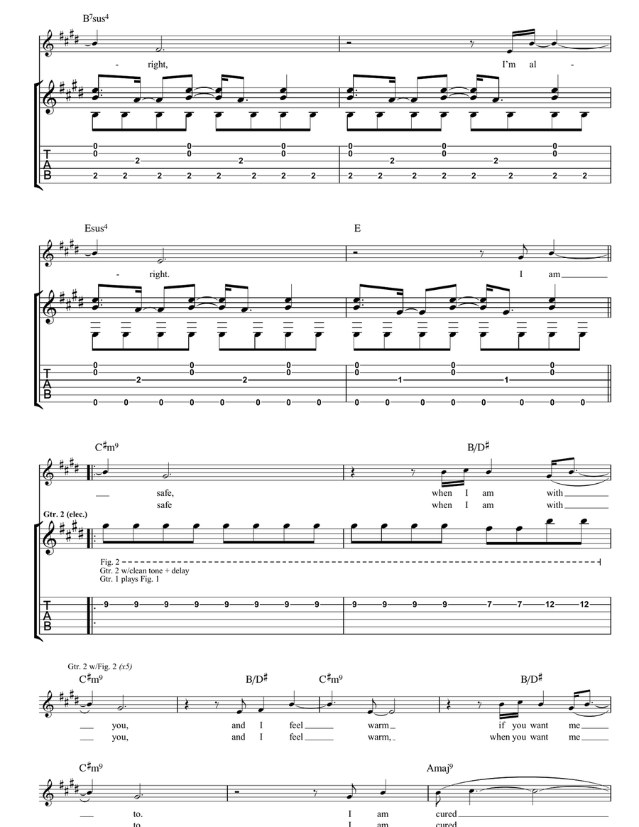 Careful Where You Stand Careful Where You Stand Acoustic Guitar scores gallery preview page 3