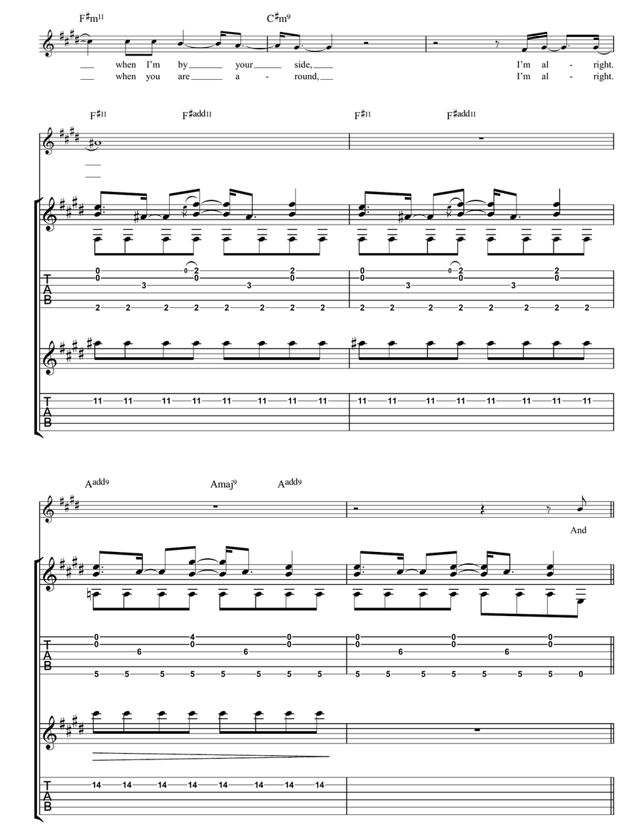 Careful Where You Stand Careful Where You Stand Acoustic Guitar scores gallery preview page 4