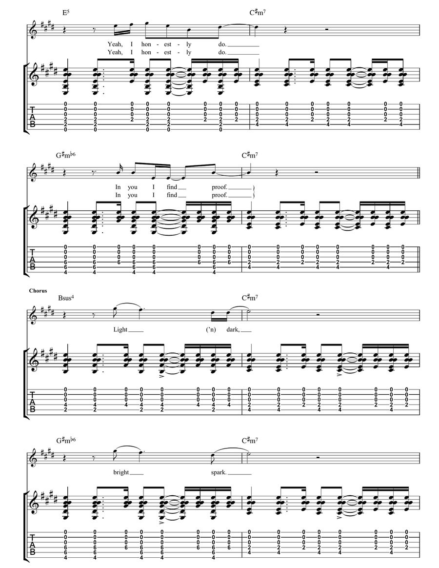 Proof Proof Acoustic Guitar scores gallery preview page 3