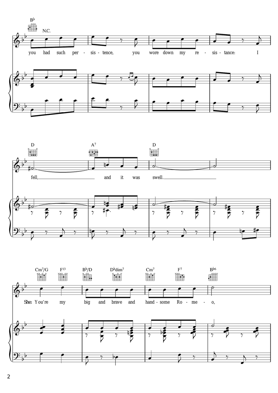 I've Got A Crush On You I've Got A Crush On You Guitar scores gallery preview page 2