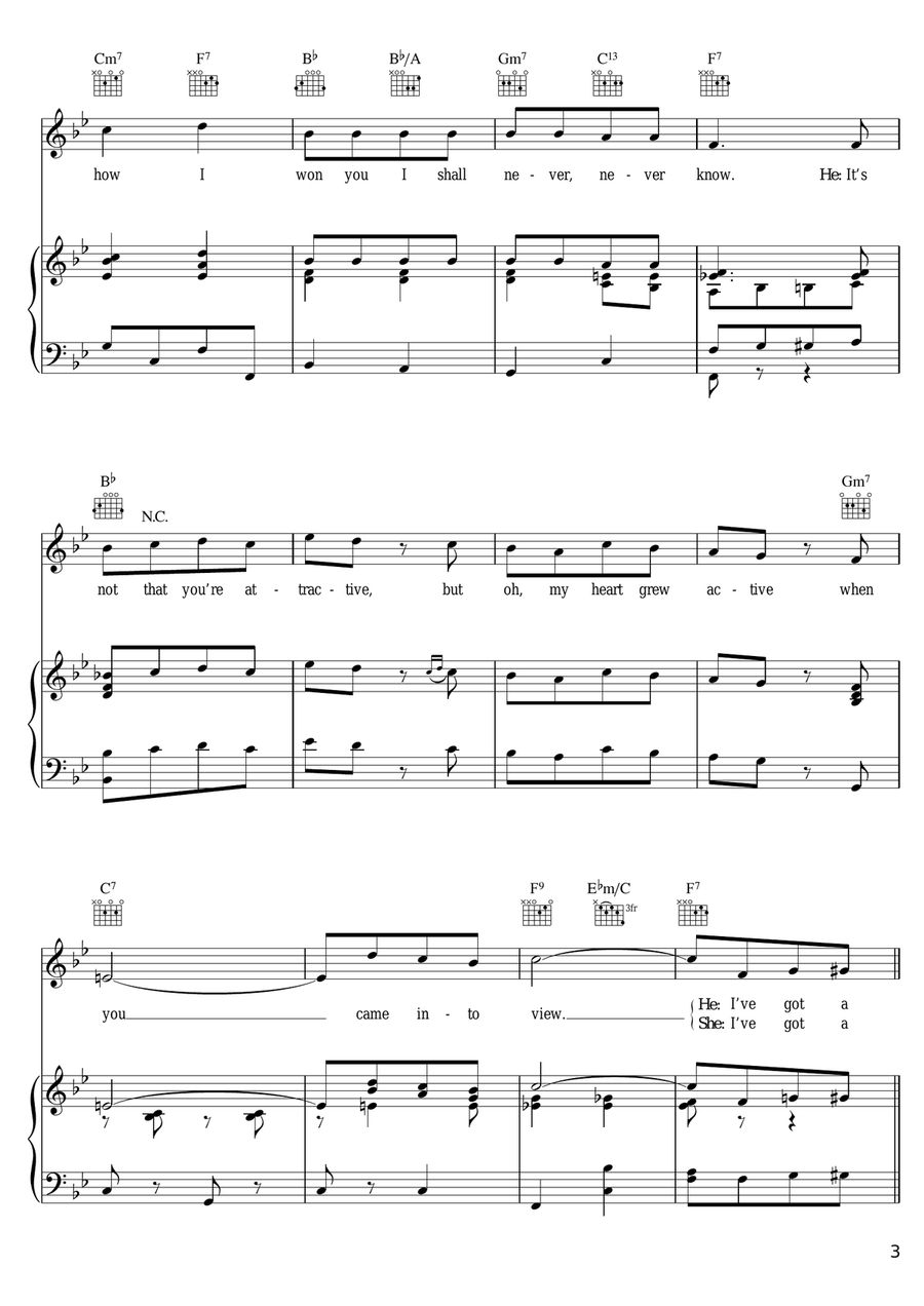 I've Got A Crush On You I've Got A Crush On You Guitar scores gallery preview page 3