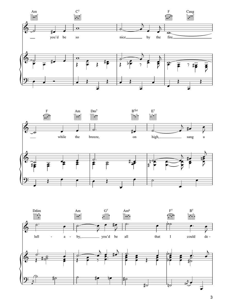 You'd Be So Nice To Come Home To Guitar scores gallery preview page 3