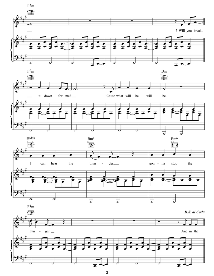 Pass Me Down The Wine Pass Me Down The Wine Piano, Vocal, Guitar scores gallery preview page 3