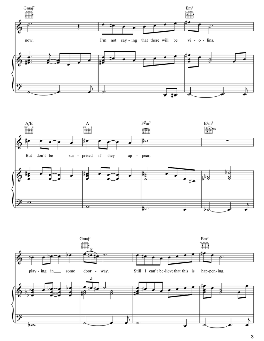 Such Unlikely Lovers Such Unlikely Lovers Piano, Vocal, Guitar scores gallery preview page 3