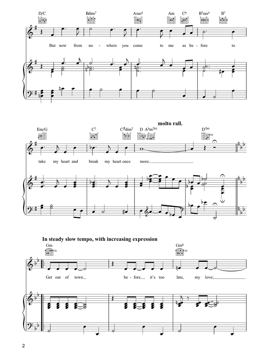 Get Out Of Town Guitar scores gallery preview page 2