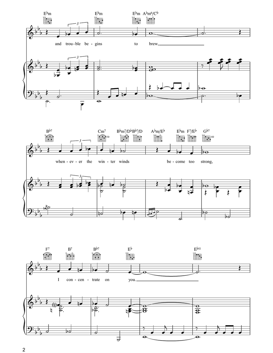 I Concentrate On You Guitar scores gallery preview page 2