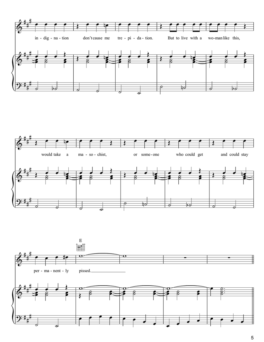 Don't Turn Out Like Your Mother Acoustic Guitar scores gallery preview page 5