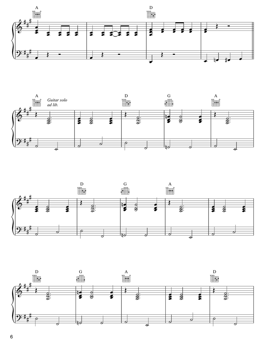 Don't Turn Out Like Your Mother Acoustic Guitar scores gallery preview page 6
