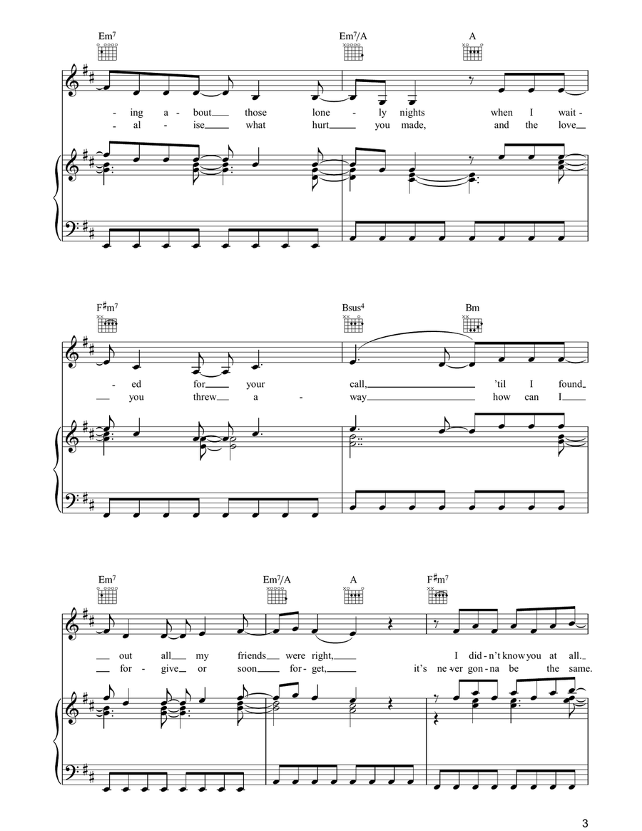 I Heard A Rumour I Heard A Rumour Acoustic Guitar scores gallery preview page 3