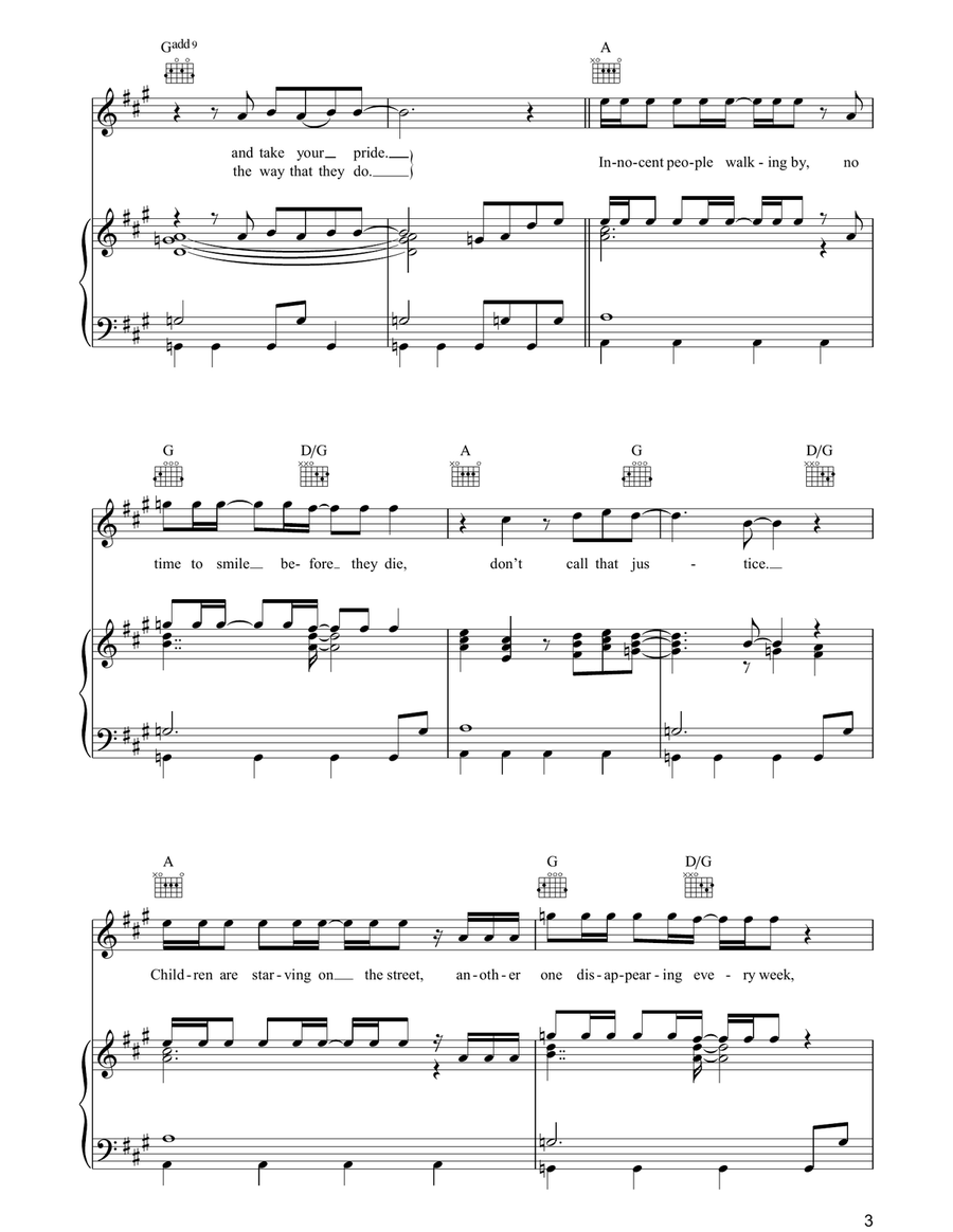 Rough Justice Rough Justice Acoustic Guitar scores gallery preview page 3
