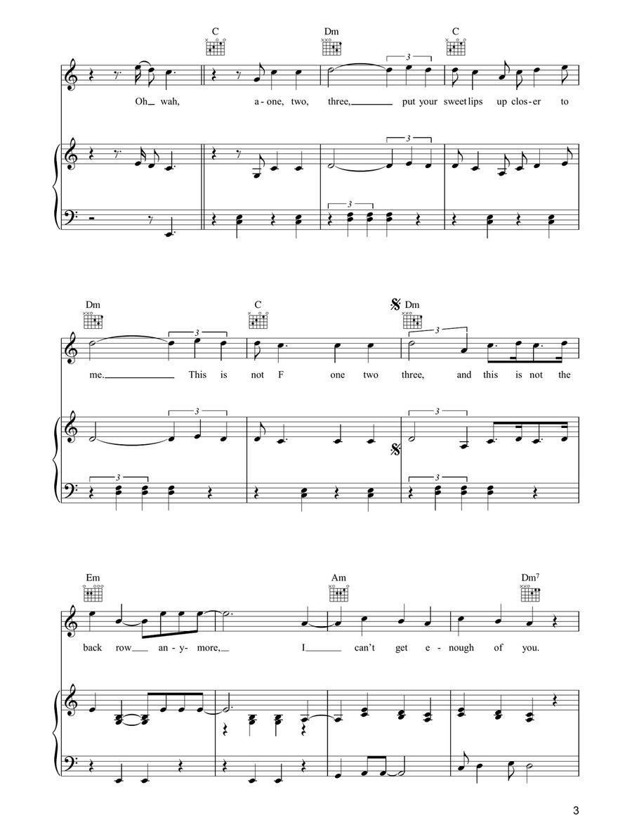 Can't Get Enough Of You Can't Get Enough Of You Acoustic Guitar scores gallery preview page 3