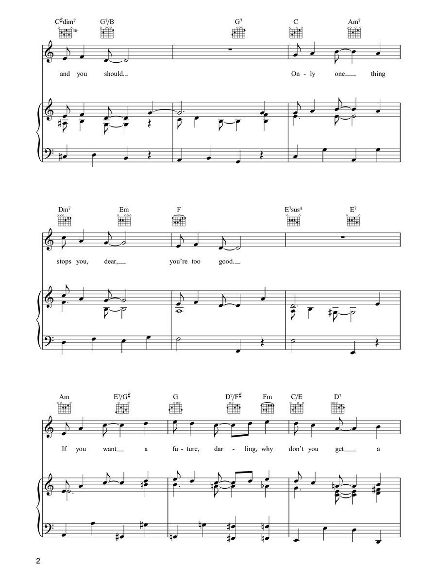 Let's Misbehave Guitar scores gallery preview page 2
