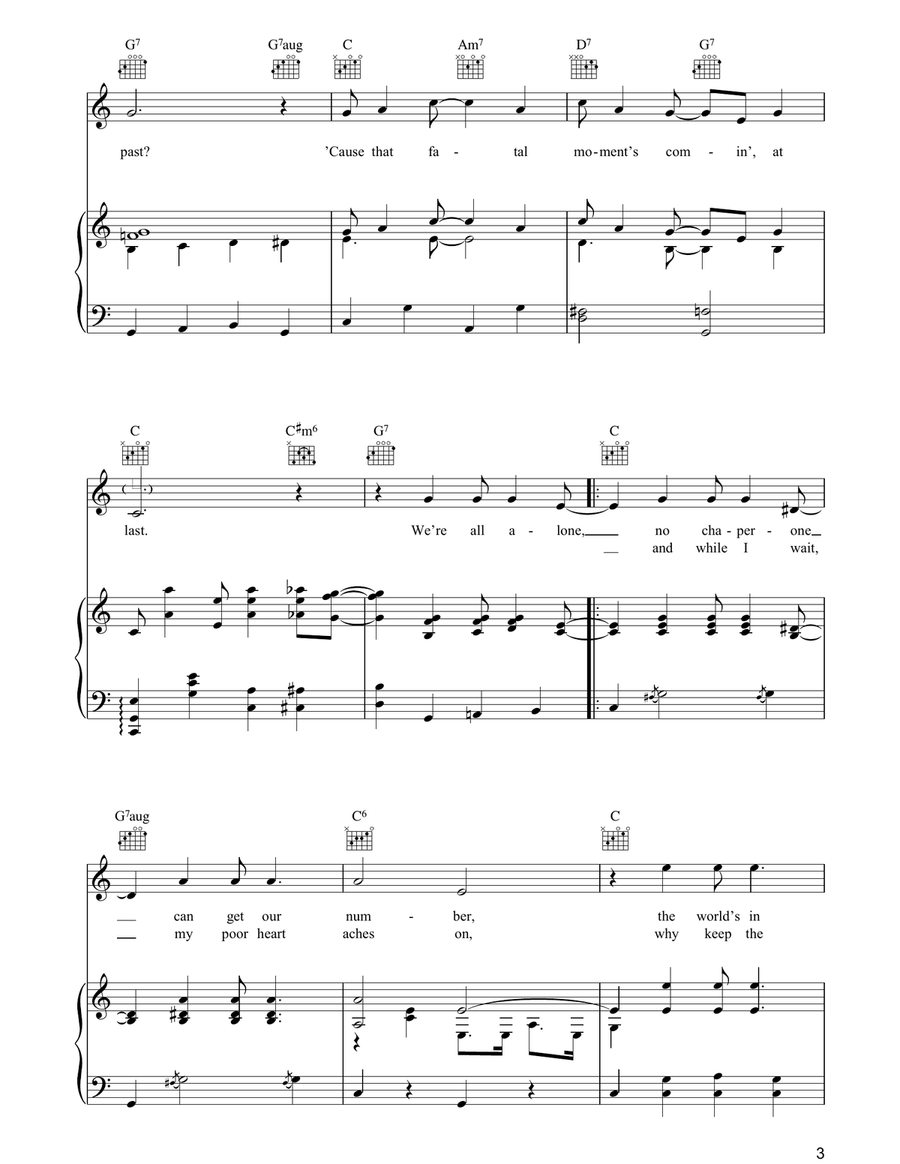 Let's Misbehave Guitar scores gallery preview page 3