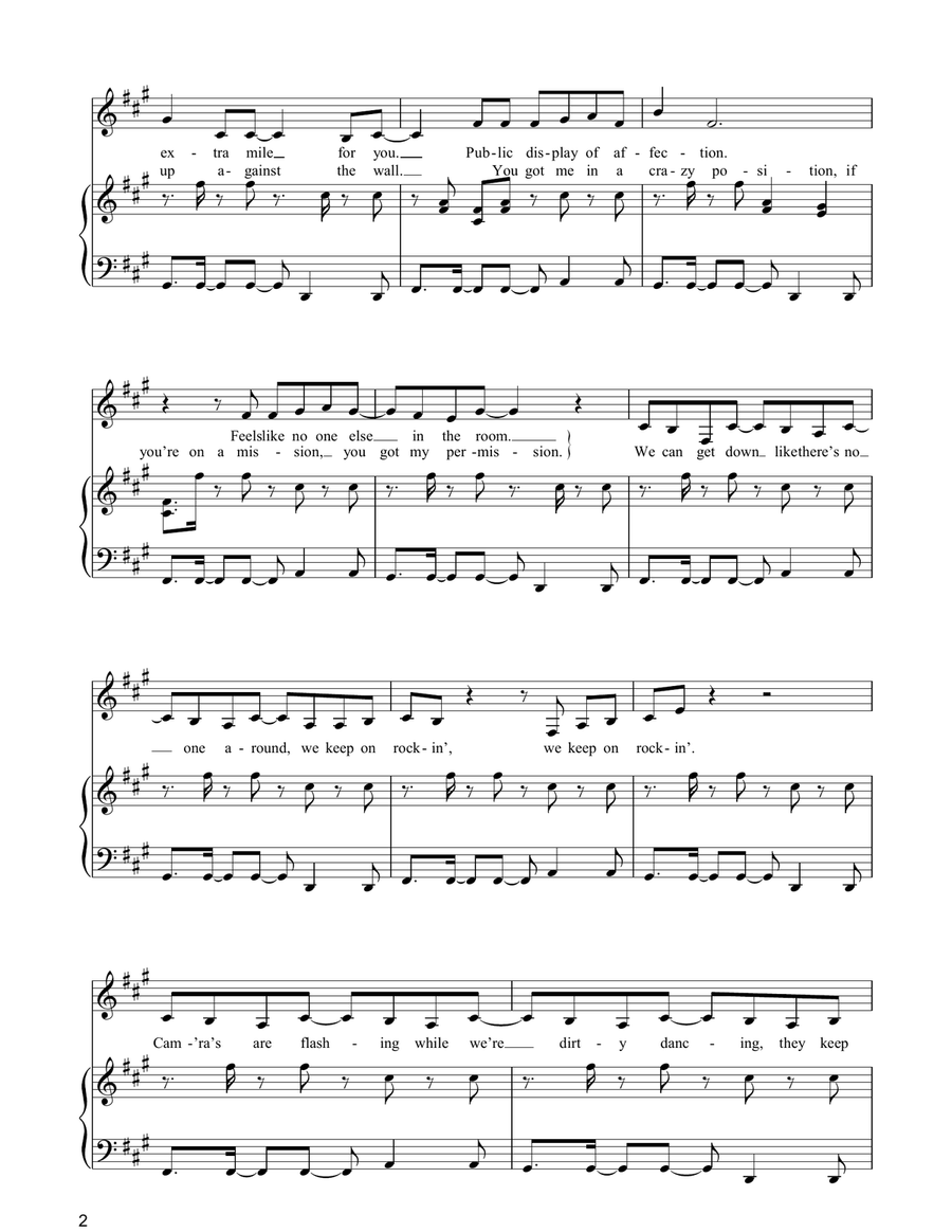 Gimme More Gimme More Acoustic Guitar scores gallery preview page 2
