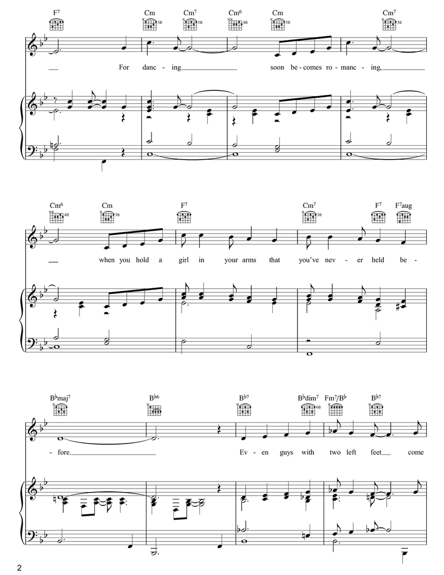 The Best Things Happen While You're Dancing Guitar scores gallery preview page 2