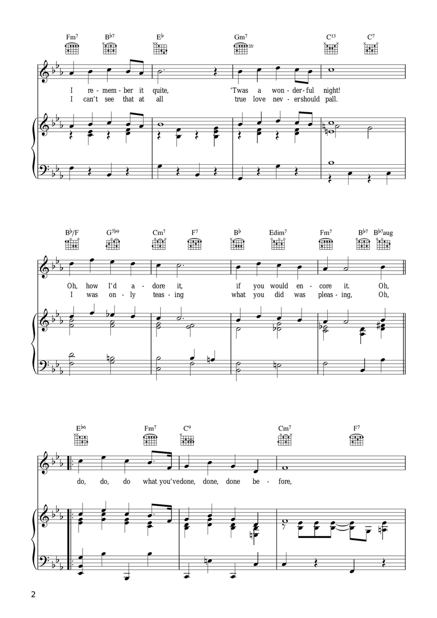 Do Do Do Do Do Do Guitar scores gallery preview page 2