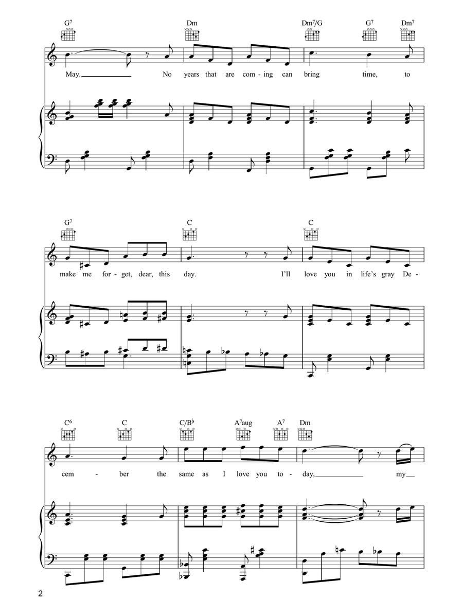 Will You Remember Guitar scores gallery preview page 2