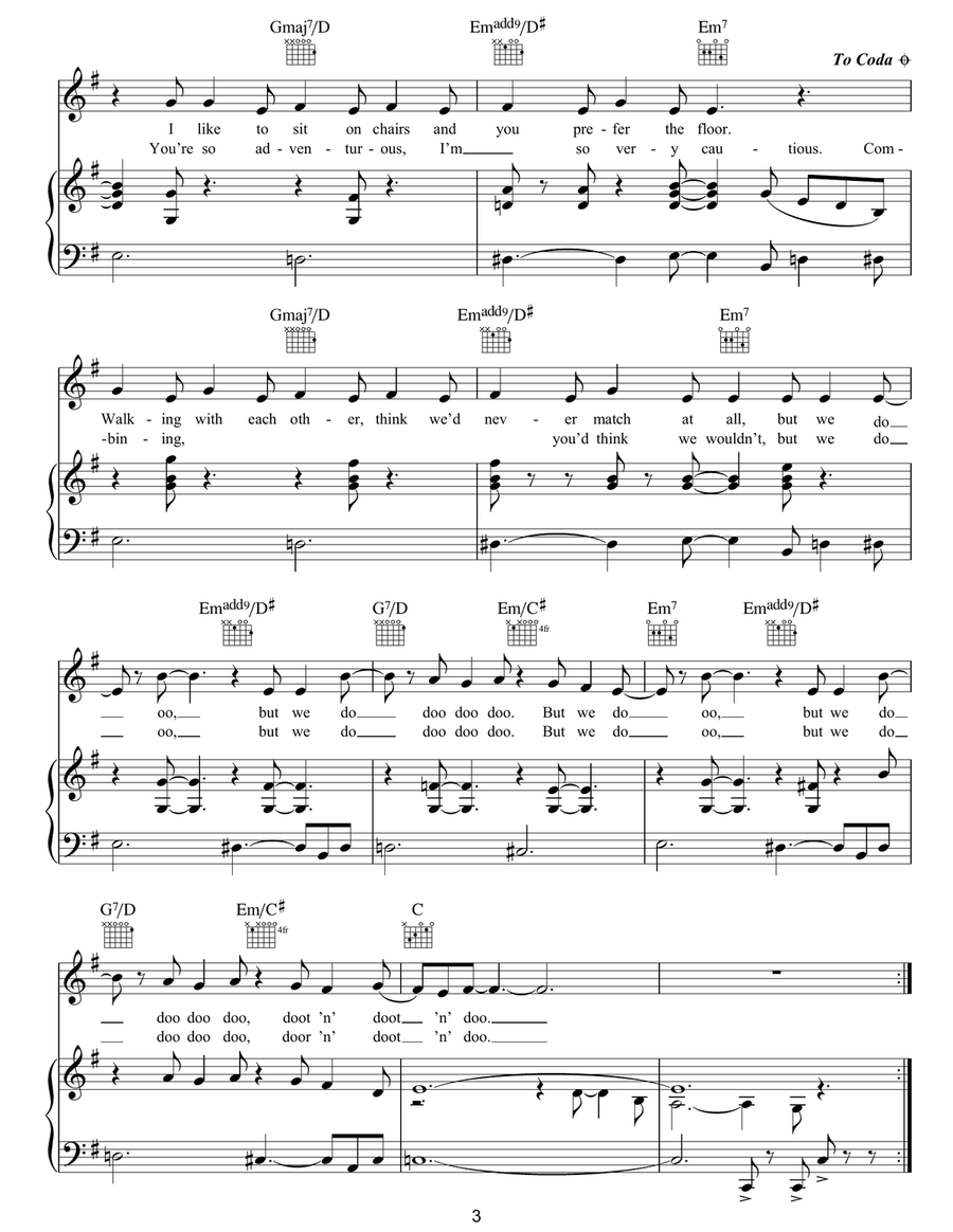My Same Acoustic Guitar scores gallery preview page 3