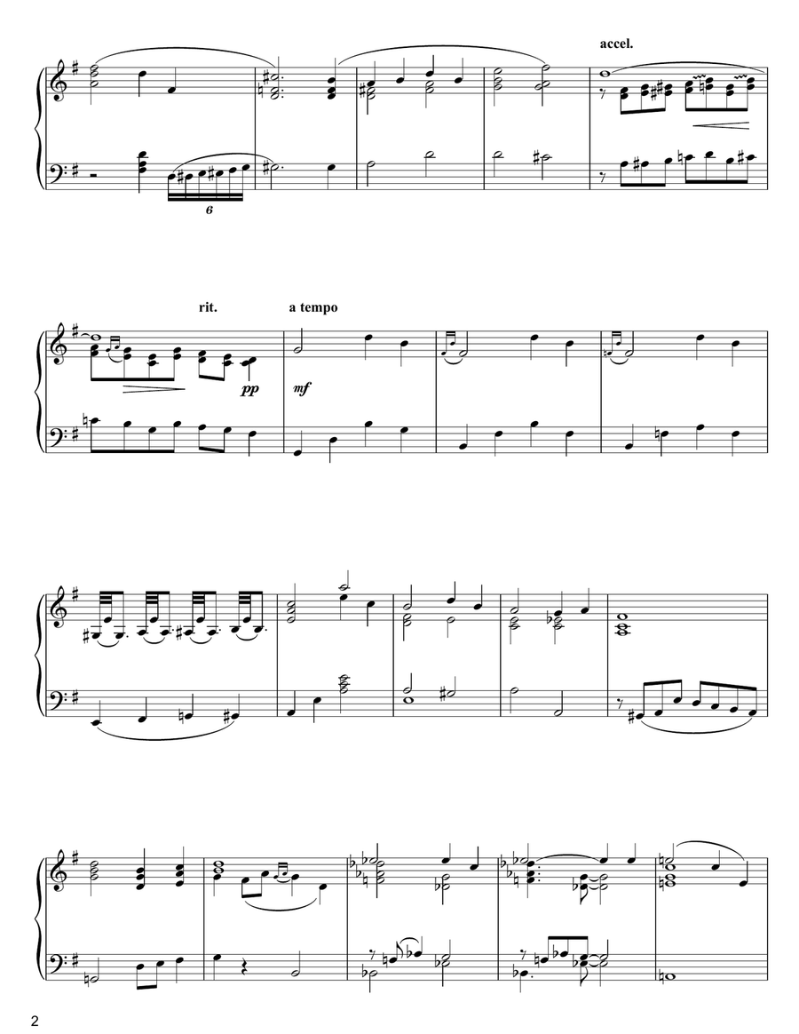 Chelsea (from The London Suite) Piano Solo scores gallery preview page 2
